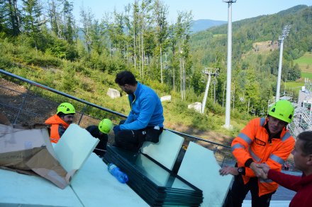 Modernizacja rozbiegu na skoczni im. A. Małysza